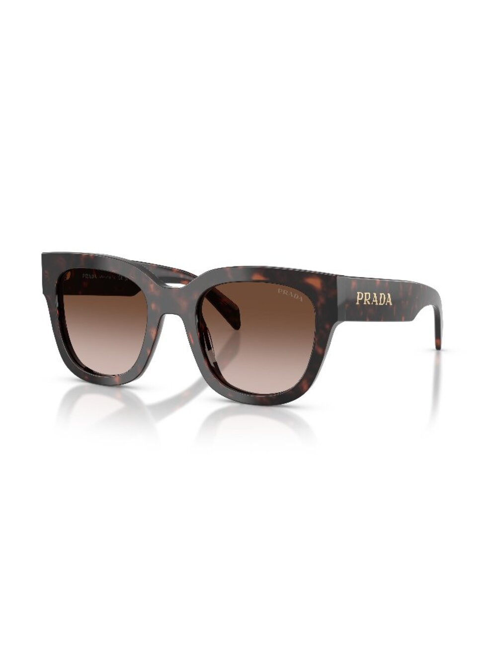 New Prada Women's Sunglasses Multicolor Brown Lens Acetate Frame PR C04S 17N80A